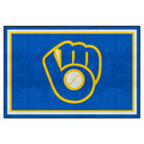 MLB - Milwaukee Brewers 5x8 Rug