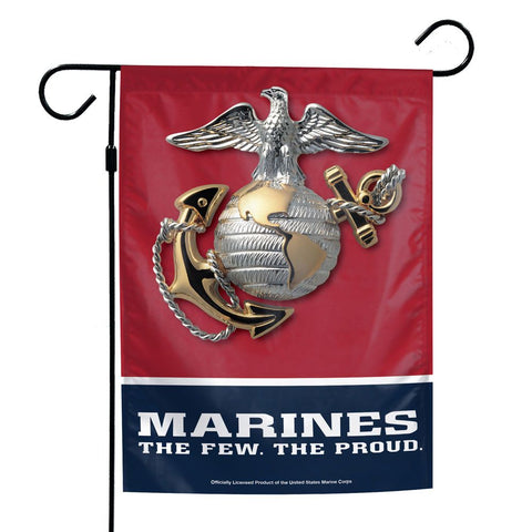 US Marines Flag 12X18 Garden Style 1 Sided - Special Order