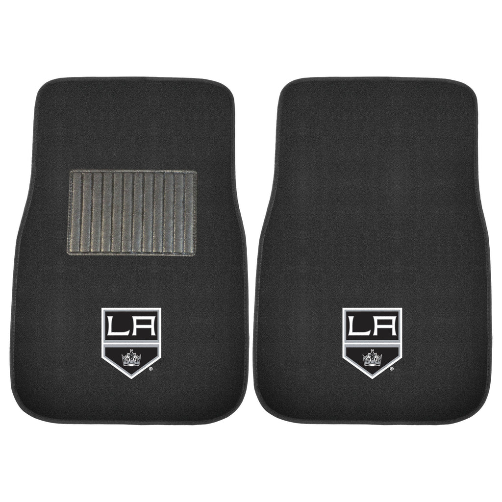 NHL - Los Angeles Kings 2-pc Embroidered Car Mat Set
