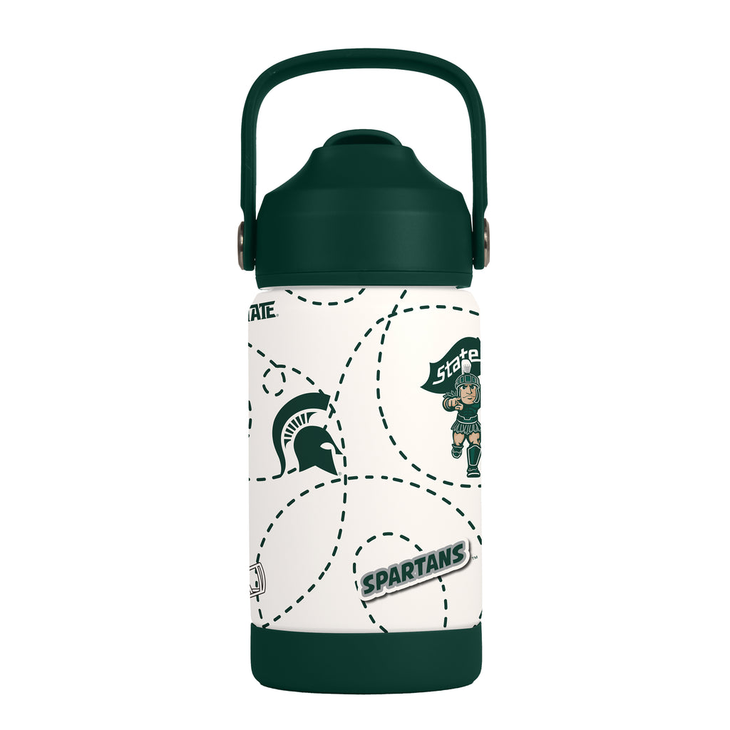 Michigan State Spartans Kids Bottle 12oz Stainless Steel Mascot