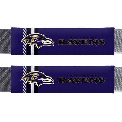 Baltimore Ravens Seat Belt Pads Rally Design