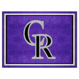 MLB - Colorado Rockies 8x10 Rug