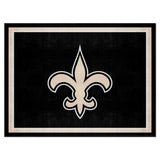 NFL - New Orleans Saints 8x10 Rug