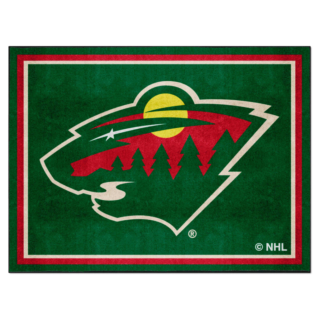 NHL - Minnesota Wild 8x10 Rug