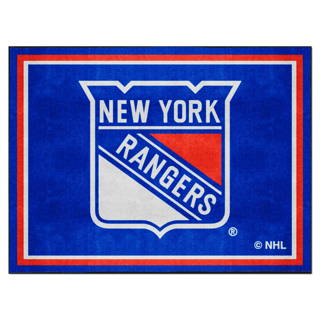NHL - New York Rangers 8x10 Rug