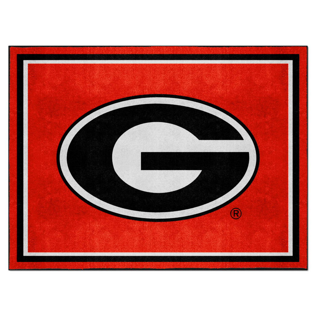 University of Georgia 8x10 Rug