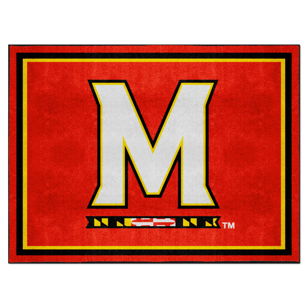 University of Maryland 8x10 Rug