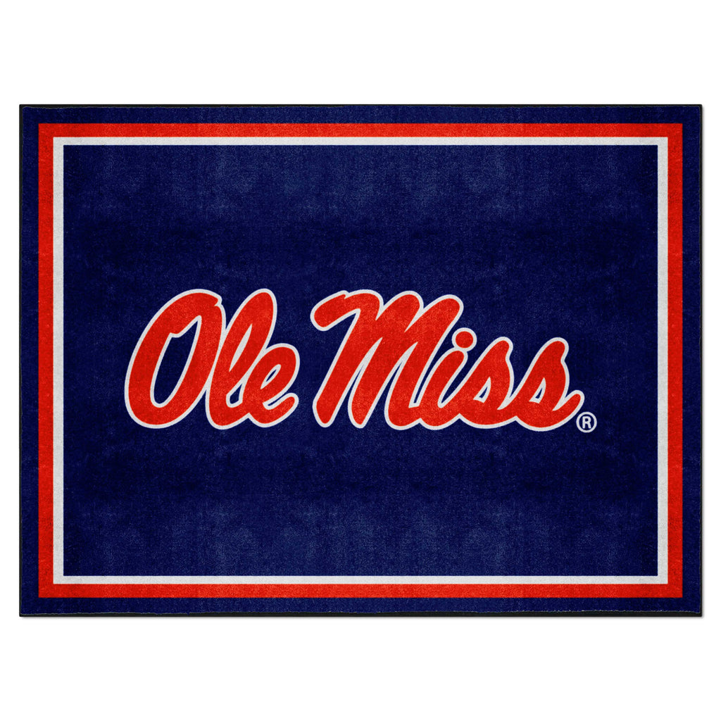 University of Mississippi - Ol 8x10 Rug