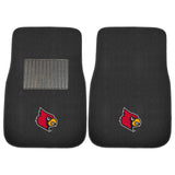 University of Louisville 2-pc Embroidered Car Mat Set