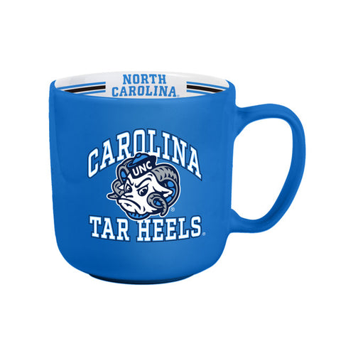 North Carolina Tar Heels Coffee Mug 15oz Stripe Design