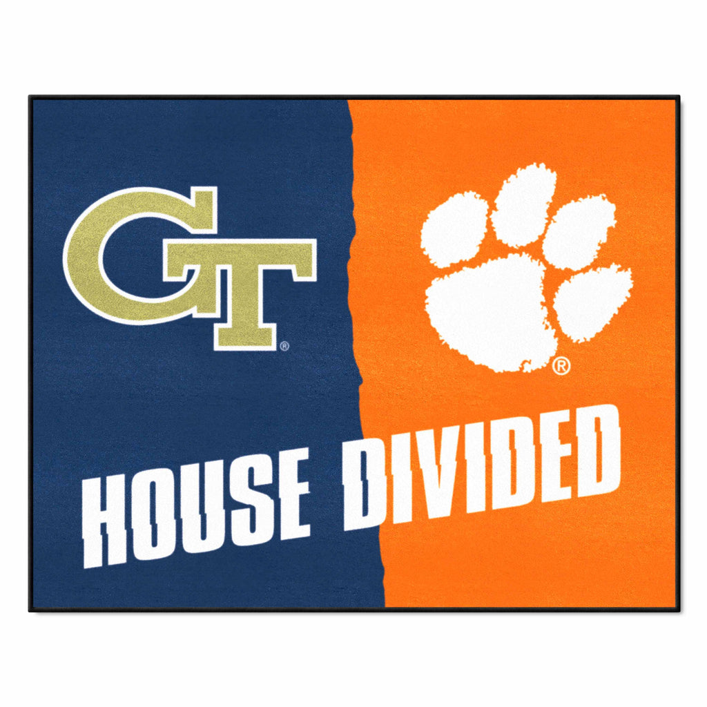 House Divided Mat - Georgia Tech / Clemson