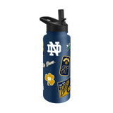 Notre Dame Fighting Irish Quencher Bottle 34oz Stainless Steel Dreamweave