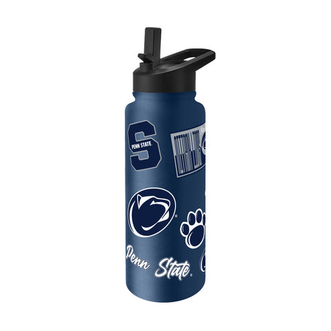 Penn State Nittany Lions Quencher Bottle 34oz Stainless Steel Dreamweave