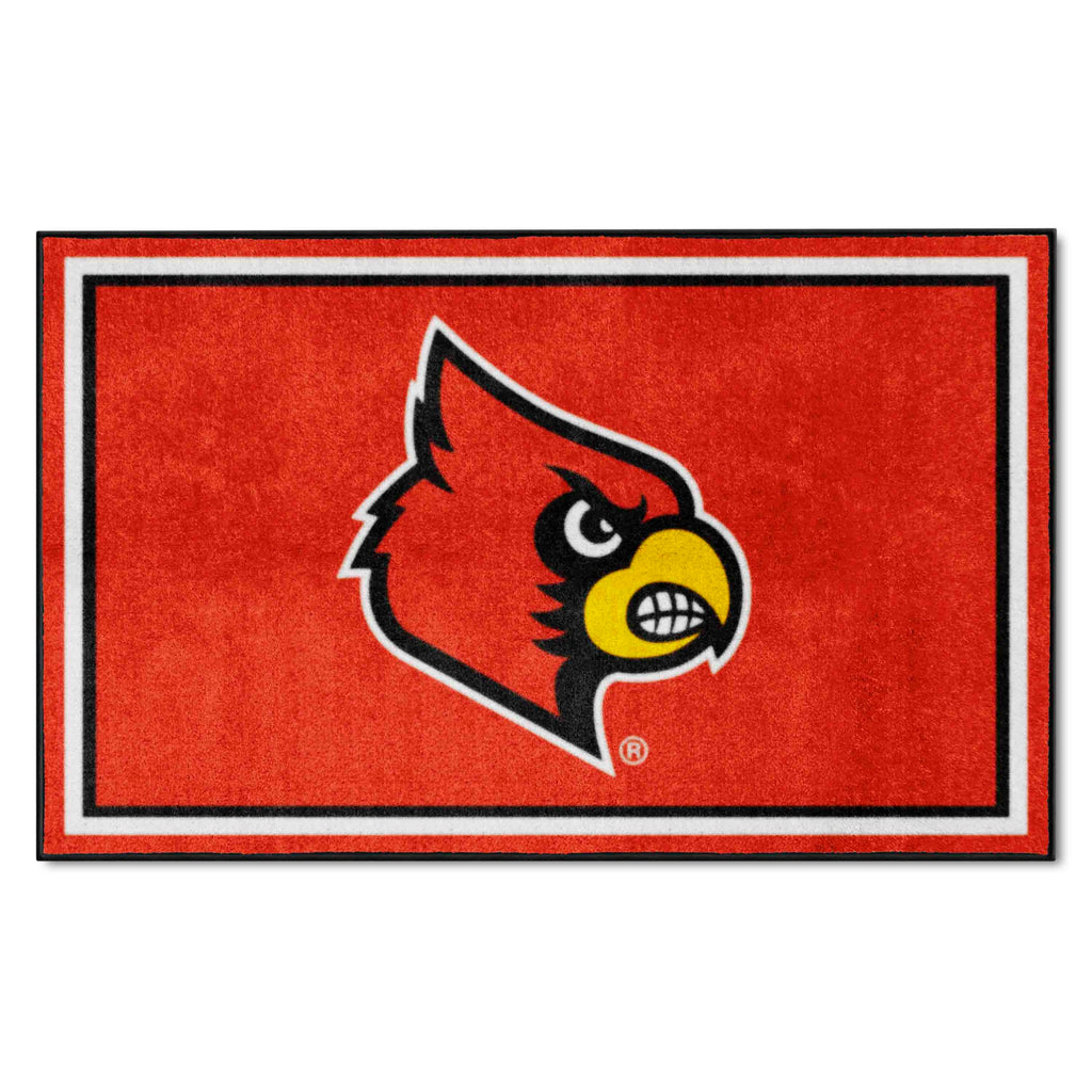 University of Louisville 4x6 Rug