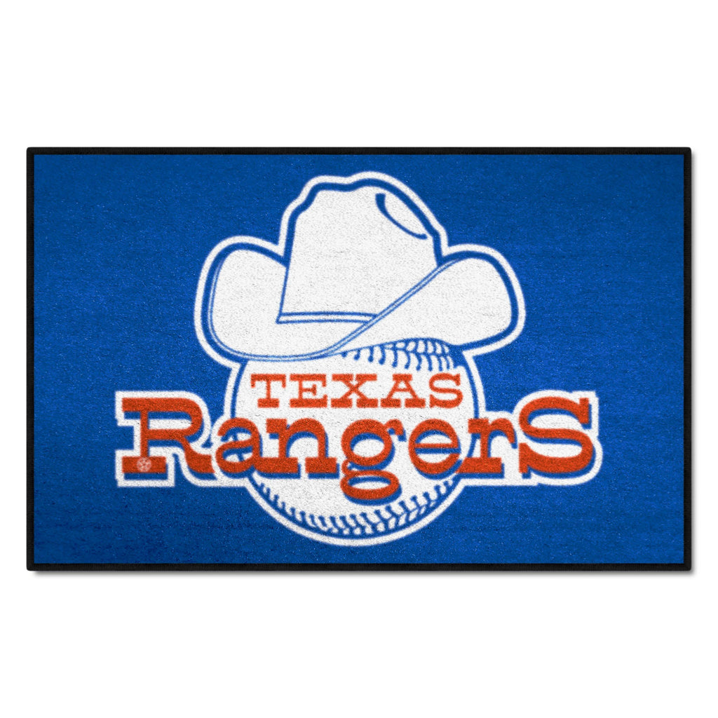 MLBCC ? Texas Rangers Starter Mat - Retro