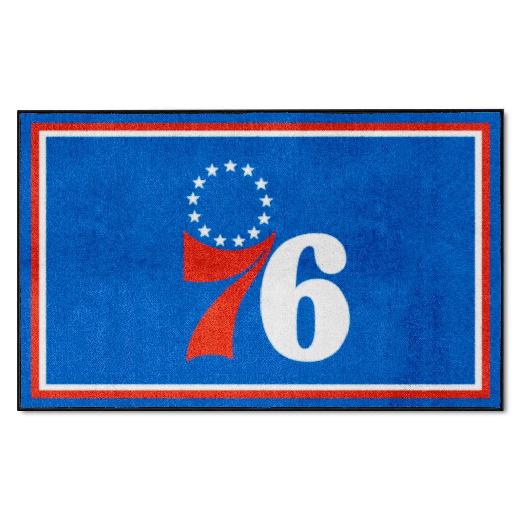 NBA - Philadelphia 76ers 4x6 Rug