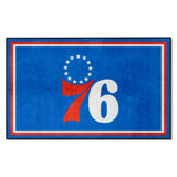 NBA - Philadelphia 76ers 4x6 Rug