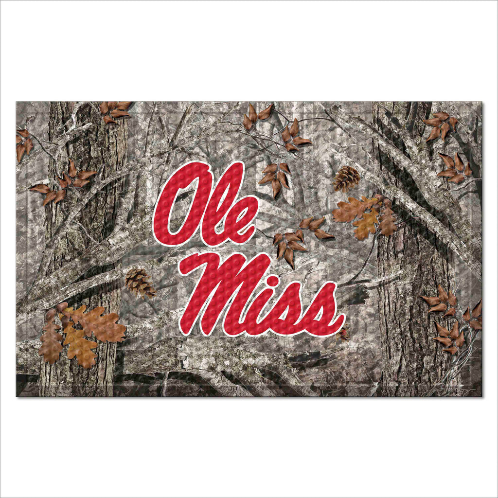 University of Mississippi - Ol Camo Scraper Mat