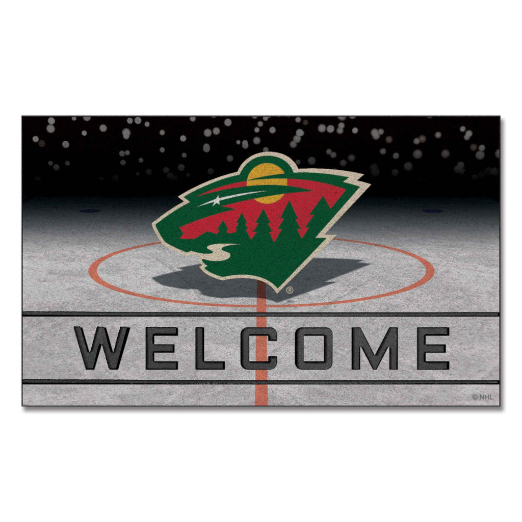NHL - Minnesota Wild Crumb Rubber Door Mat