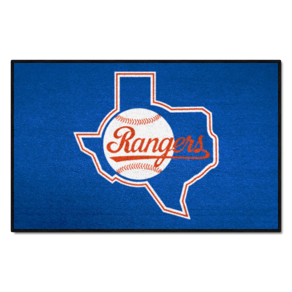 MLBCC ? Texas Rangers Starter Mat - Retro