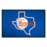 MLBCC ? Texas Rangers Starter Mat - Retro