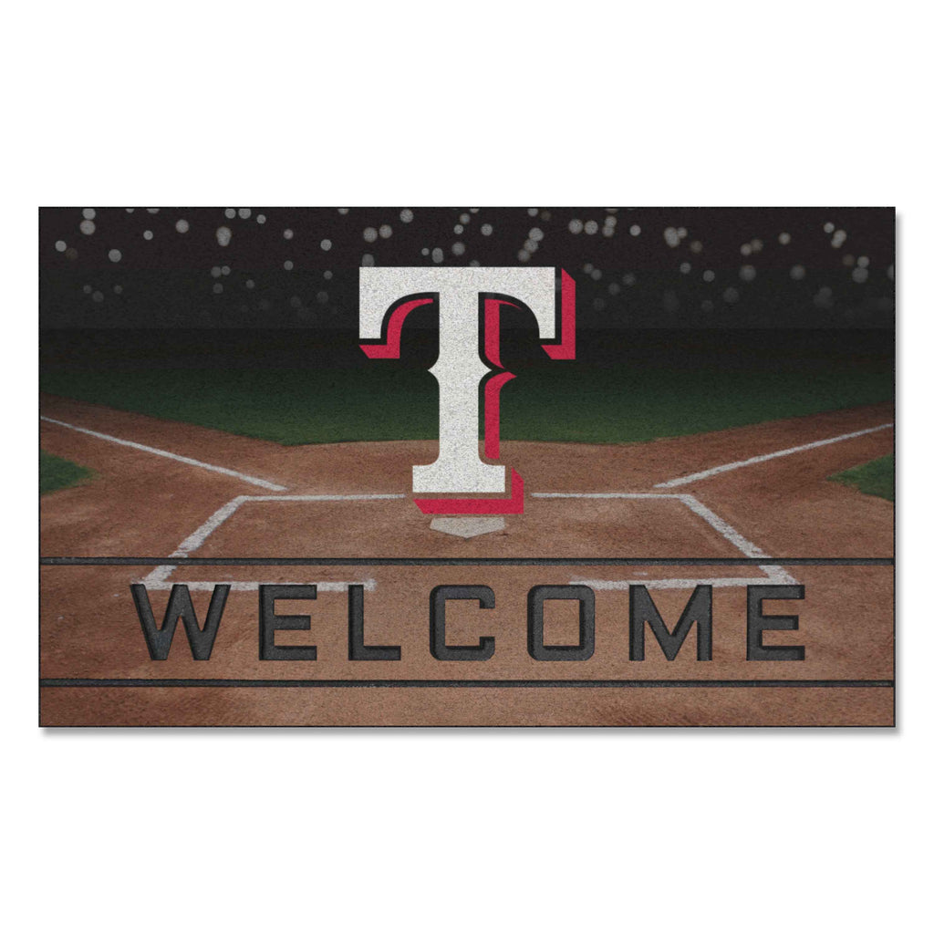 MLB - Texas Rangers Crumb Rubber Door Mat