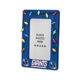 New York Giants Picture Frame with Holiday Lights