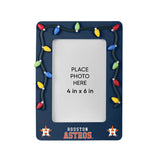 Houston Astros Picture Frame with Holiday Lights