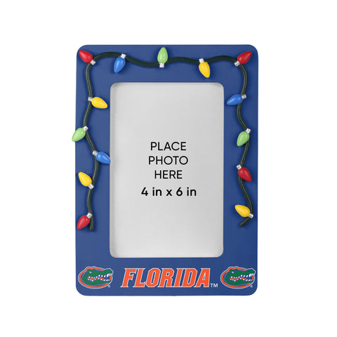 Florida Gators Picture Frame with Holiday Lights