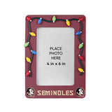 Florida State Seminoles Picture Frame with Holiday Lights