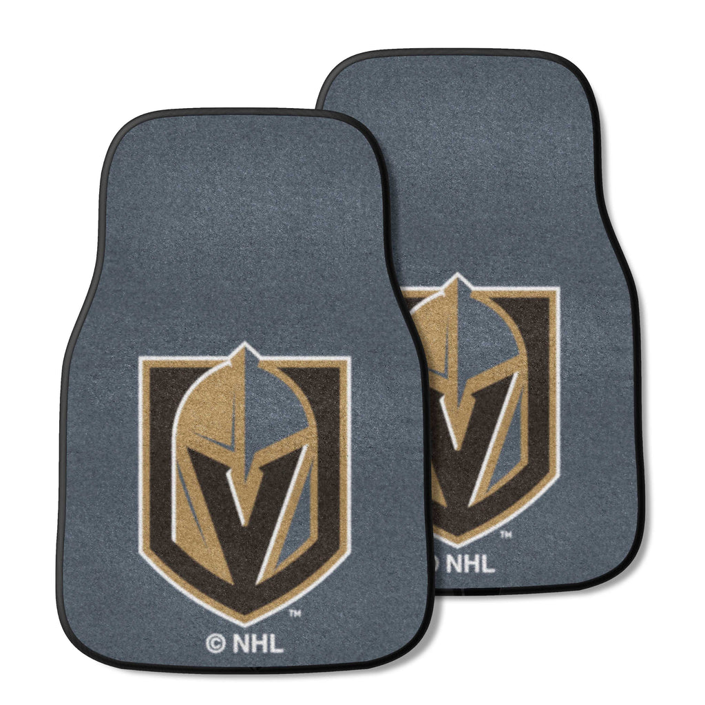 NHL - Vegas Golden Knights 2-pc Carpet Car Mat Set