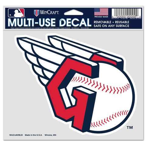 Cleveland Indians Decal 5x6 Multi Use Color - Special Order