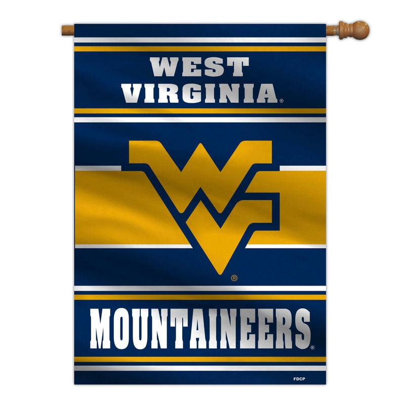 West Virginia Mountaineers Banner 28x40 House Flag Style 2 Sided CO