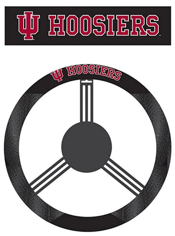 Indiana Hoosiers Steering Wheel Cover Mesh Style CO