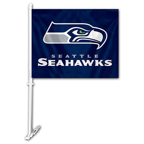 Seattle Seahawks Flag Car Style