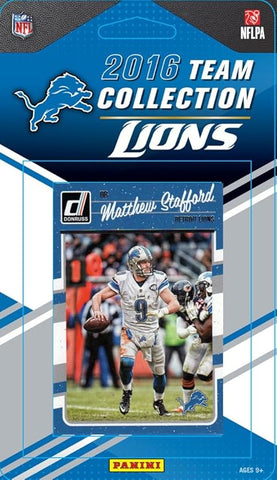 Detroit Lions Donruss NFL Team Set - 2016