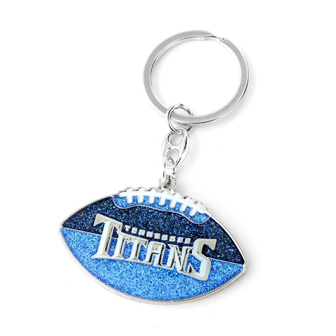 Tennessee Titans Keychain Football Glitter 2026