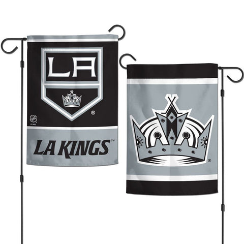 Los Angeles Kings Flag 12x18 Garden Style 2 Sided