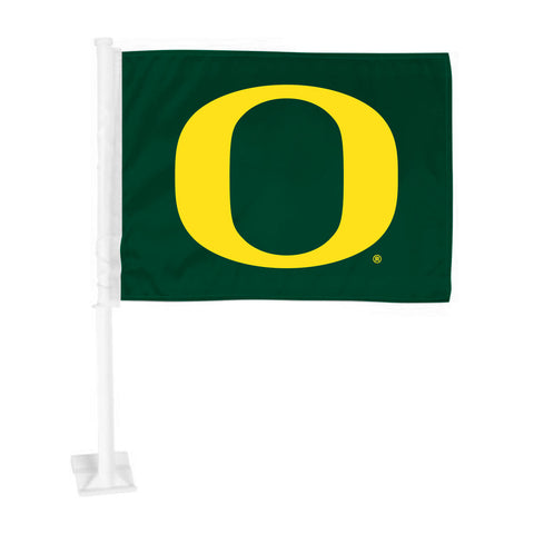 Oregon Ducks Flag Car Primary Logo
