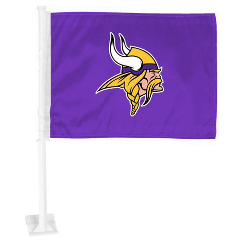 Minnesota Vikings Flag Car Primary Logo