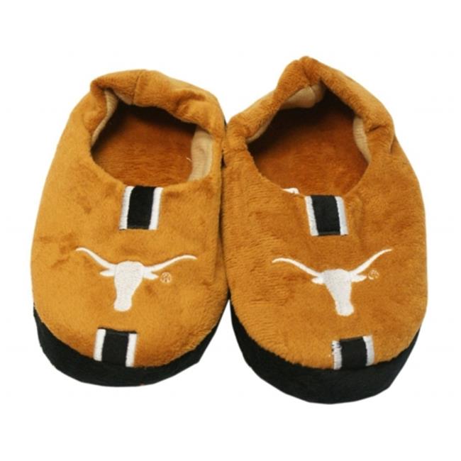 Texas Longhorns Slipper - Youth 4-7 Size 10-11 Stripe - (1 Pair) - M