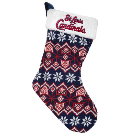 St. Louis Cardinals Knit Holiday Stocking - 2015