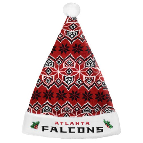 Atlanta Falcons Knit Santa Hat - 2015