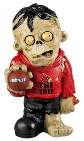 Louisville Cardinals Zombie Figurine - Thematic w/Football
