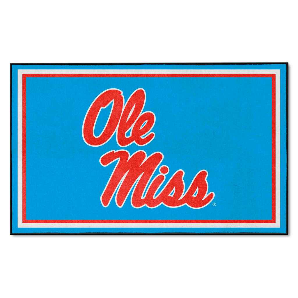 University of Mississippi - Ol 4x6 Rug