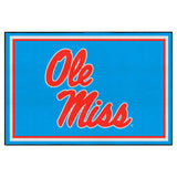 University of Mississippi - Ol 5x8 Rug