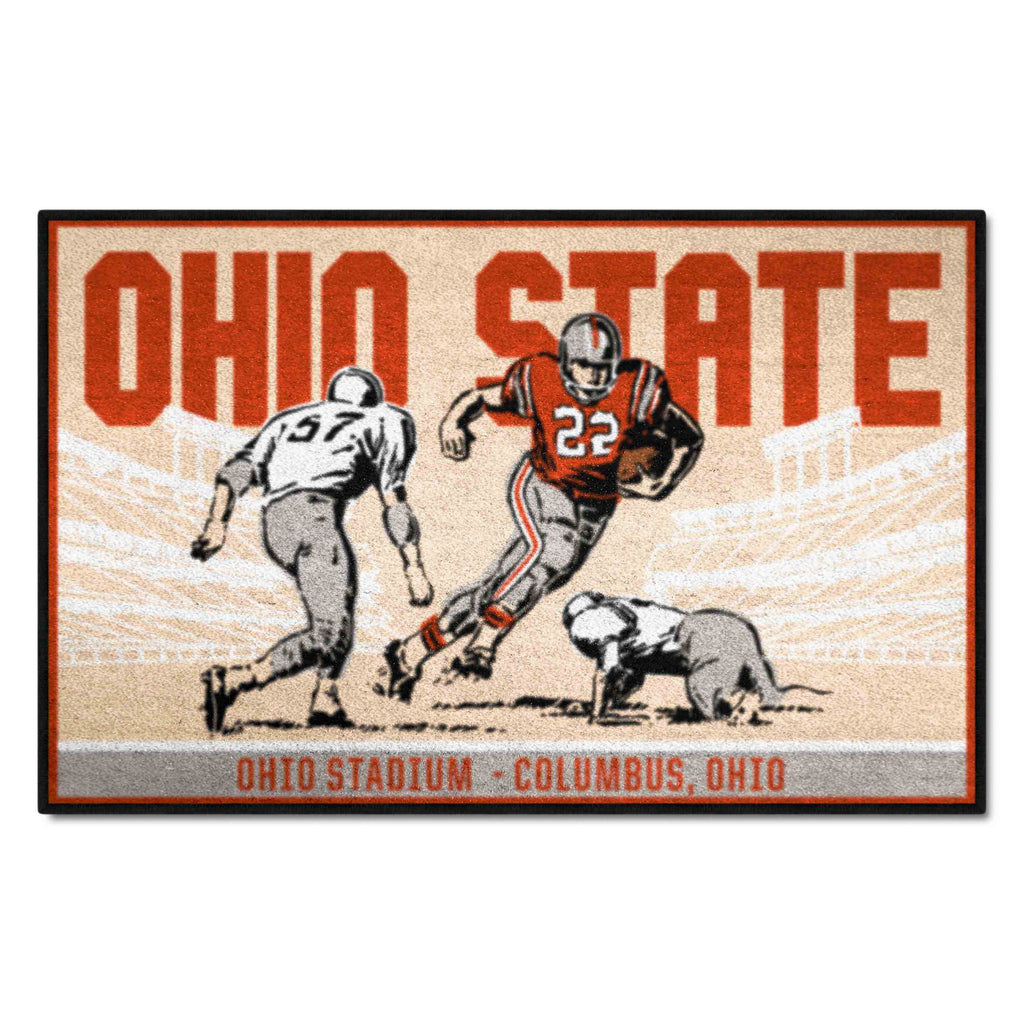 Ohio State University Starter Mat - Ticket