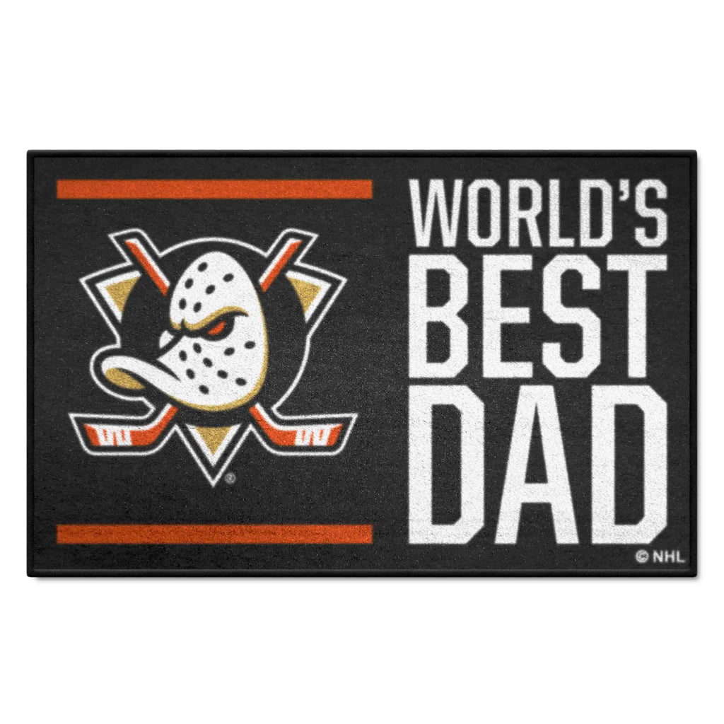 NHL - Anaheim Ducks Starter Mat - World's Best Dad