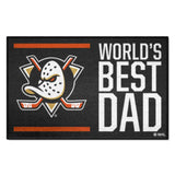 NHL - Anaheim Ducks Starter Mat - World's Best Dad