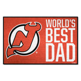 NHL - New Jersey Devils Starter Mat - World's Best Dad